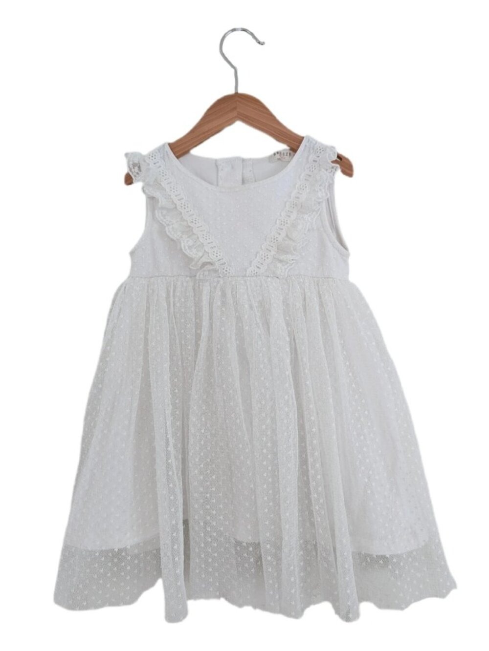 Breeze Girls White Tulle Dress 3T‎ | Flower Girl Dress